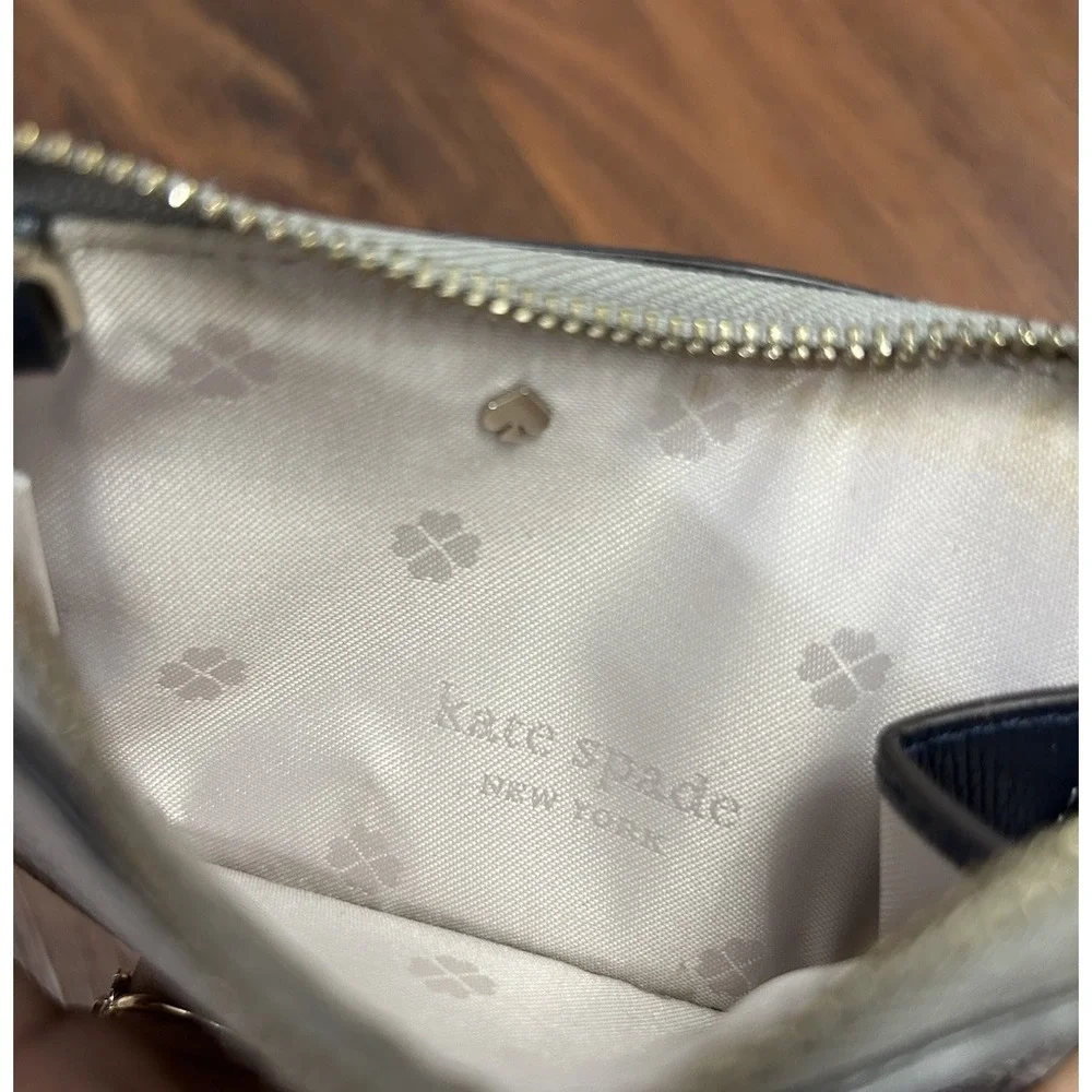 Kate Spade Slim Credit Card Holder - Leather‎ - Stone Path (Gray)